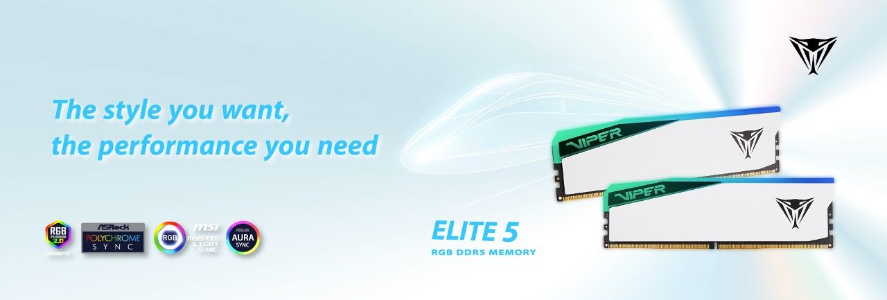 Patriot Viper Announces Viper Elite 5 DDR5 Performance Memory