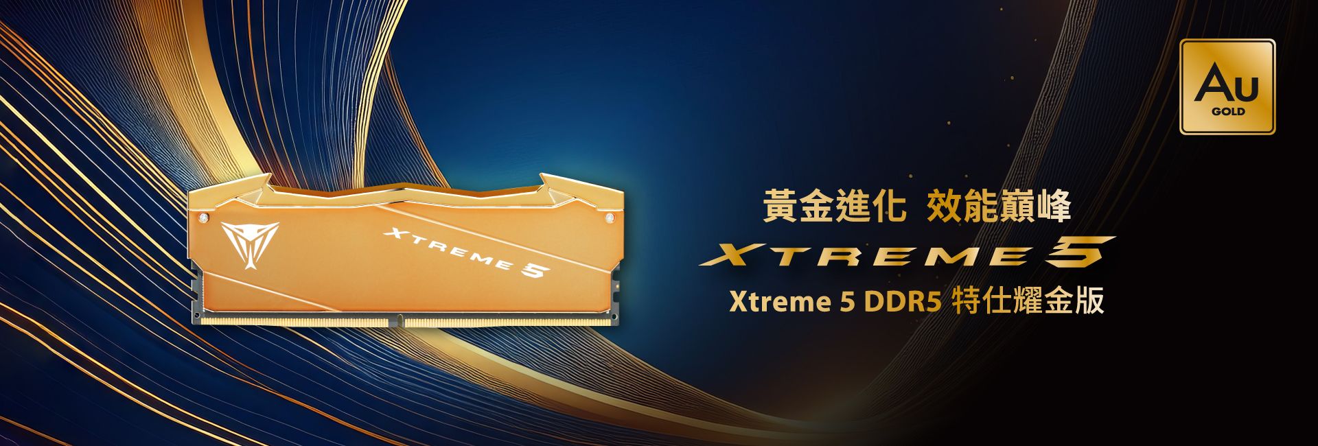 Viper Xtreme 5 Aurum Edition DDR5 Performance DRAM
