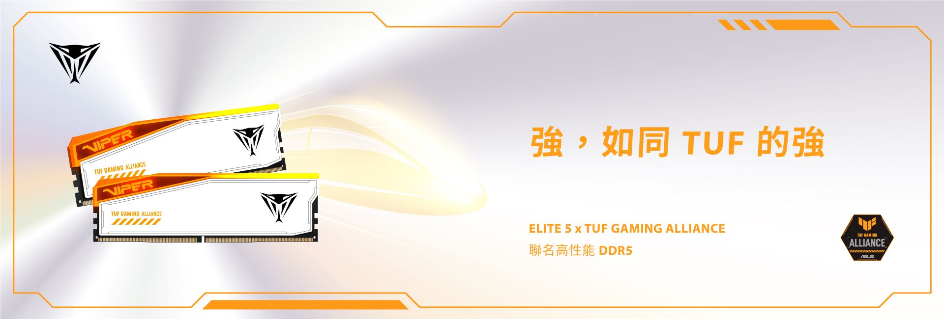  Viper Elite 5 RGB TUF Gaming Alliance Performance DDR5 Performance DRAM