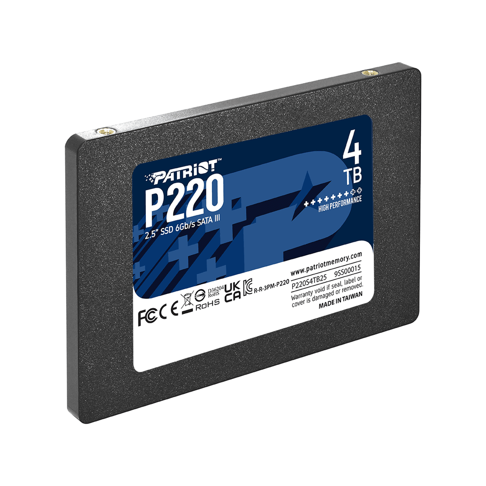新品 PATRIOTMemory NVMe SSD 512GB PCle P220 SATA III SSD 2.5