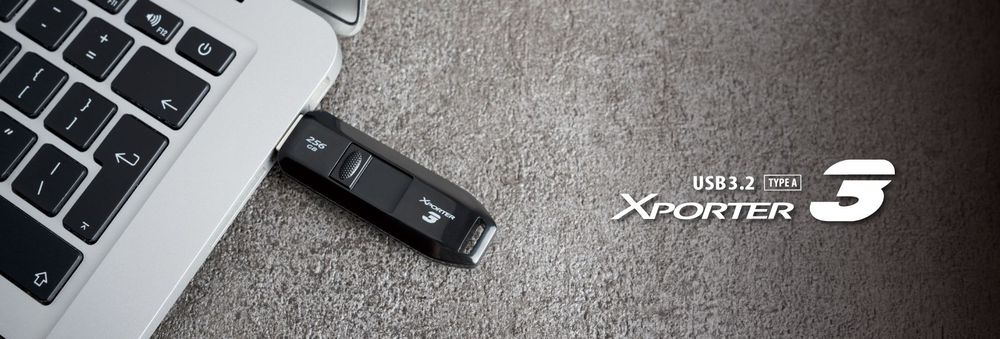 Patriot Xporter 3 USB 3.2 Gen 1 Slider Type-A Flash Drive