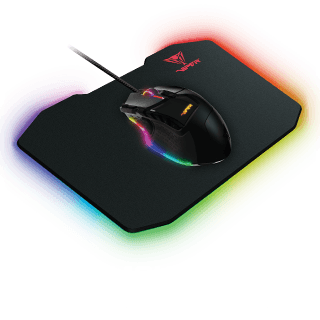 RIGID SURFACE RGB MOUSE PAD