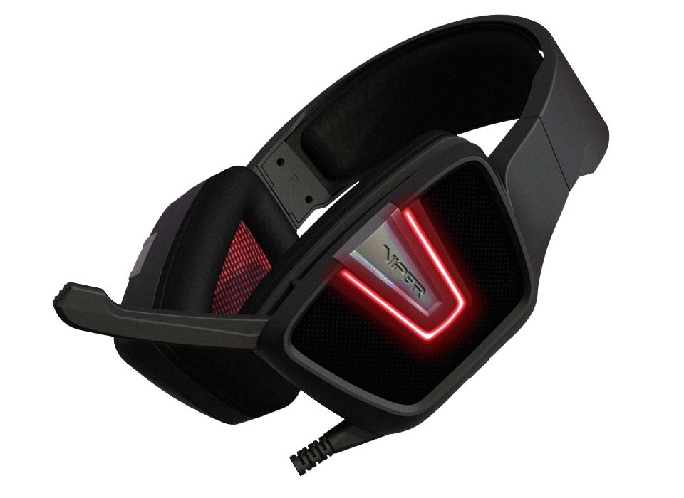 Viper V361 LED 7.1 Virtual Surround Sound Gaming Headset