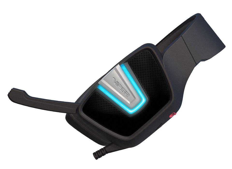 Viper V370 RGB 7.1 Virtual Surround Sound Gaming Headset thumbnail 2