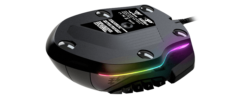 Viper V570 LASER BLACKOUT RGB GAMING MOUSE thumbnail 4