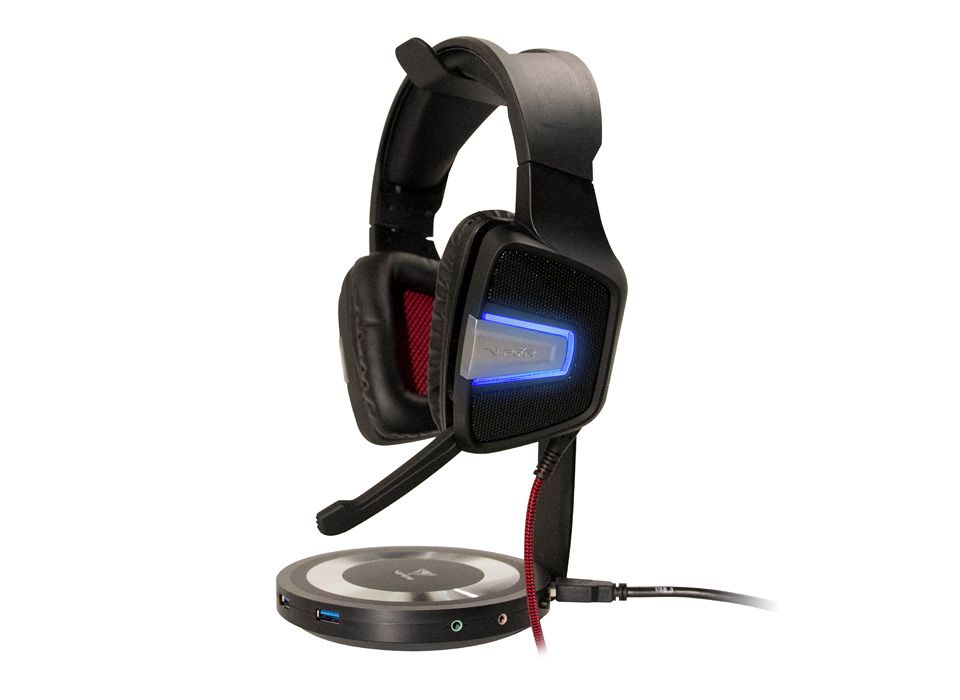Viper 3-Port USB Hub and Headset Stand thumbnail 3