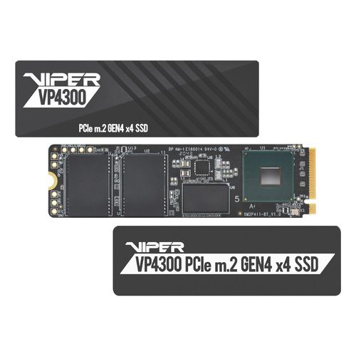 内蔵型SSD Patriot Viper VP4300 1TB M.2 PCIe Gen4x4 VP4300 PCIe Gen4 x4 M.2 2280 SOLID STATE DRIVE | Patriot Memory