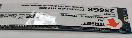 PAD fell off IC